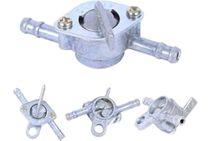 ‎KEENSO Benzinhahn Keenso Kraftstoff Ein/Aus Ventilschalter Benzinhahn 1/4 Kraftstoffleitung Benzinpumpenventil Interieur Und Exterieur Von Kraftfahrzeugen