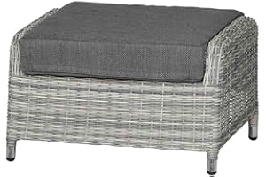 Siena Garden Ottomane Soria Ice Grey
