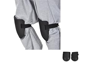 MOKERNALI Knieschoner EVA, Knee Pads, Verstellbare Knieschoner, Komfortabel, Verschleißfest, Mit Dickem EVA-Schaum, 1 Paar Professionelle Kniepolster, Arbeits-Knie-Schutz, für Sport im Freien, Rutschen und mehr