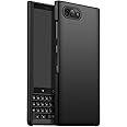 CiCiCat BlackBerry KEY2 Case Cover, Slim Hard PC Back Cover Shell Case, Stylish Strong Thin Protective Case for BlackBerry KEY2 Smartphone (BlackBerry KEY2 4.5'', Black)