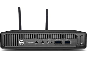 HP (Upgraded) EliteDesk 800 G2 Mini i5 6600T up to 3.5GHz 8GB DDR4 512GB SATA 3 Solid State Drive Windows 10 Pro Wireless 11ac & BT - Plain Box