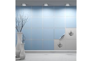 FoLIESEN - Fliesenaufkleber 15x15 cm | selbstklebende Fliesen-Folie für Bad & Küche | entfernbare Klebe-Folie für Wandfliesen Küchenrückwand & Bordüren | 30 Klebefliesen, .:Pastellblau matt