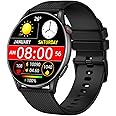 Cultsport Ace XR 1.43" Super Retina Amoled Display,466 * 466 Resolution, 850 NITS Peak Brightness, BT Calling, Health Tracking (Black Silicone Strap)