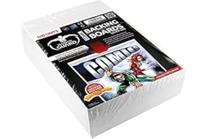 Ultimate Guard UGD020004 100 Backing Boards Taille Silver Size Pour Comics