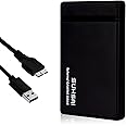 SUHSAI Portable External Hard Drive 320GB USB 3.0 Extended Data Storage Expansion Backup & Gaming Hard Drive Disk 2.5" HDD For PC Laptop Mac Smartphones PS3 PS4 PS5 Games Drive