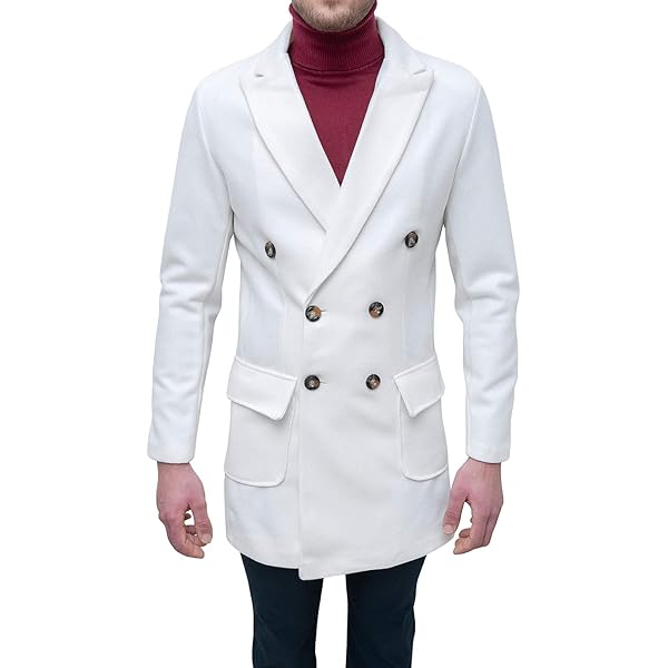 Giacca Blazer Uomo Invernale - Slim Fit, Lana, Elegante E Casual, Con Pochette Removibile, Made In Italy