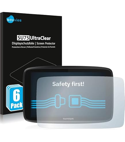 Anti Spy Displayschutzfolie Für TomTom GO Premium 6 Zoll – Privatsphäre & Kratzschutz