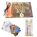 Produktbild OSUNP My Adventure Book Photo Album DIY Anniversary Scrapbook Album,Photo Album,Wedding Album Retro Album Anniversary ScrapbookOur Adventure Book Album (Brown)