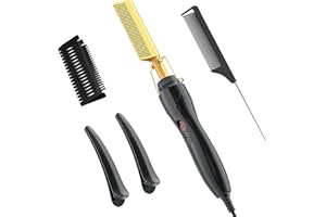 Jie xing cun Céramique Brosse Lissante Chauffante (GOLG)