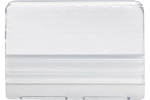 HAN 9001, Placa de soporte para archivadores, Transparente, 10 unidades