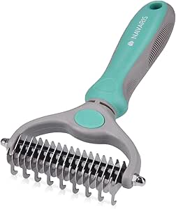 Navaris Bürste für Unterwolle bei Hund Katze - Langhaar Kurzhaar ...