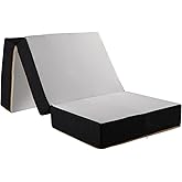 Logeermatras camping matras reismatras opvouwbaar matras 80 x 200 x 10 blauw