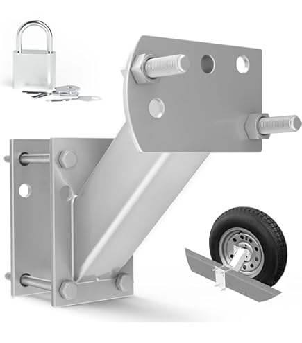 thumbnail image 2 of Universal Spare Tire Mount Bracket For Trailers - Fits 4,5,6 Lug Wheels (4" To 5.5" Bolt Patterns, 120lb Capacity) 2 of 4