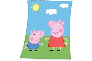‎KLAUS HERDING GMBH Herding Kuscheldecke, Peppa Pig, 130 x 160 cm