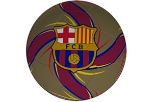 ROGER'S Pallone Calcio Barcelona Ufficiale. Palla Calcio Blaugrana. Oro Rosso Blu. Taglia per Adulti e Bambini (Misura 5 - Grande)