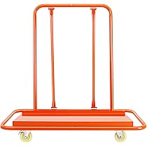 Carrello Per Cartongesso VEVOR - Portata Max 680 Kg, Piattaforma 915x610 Mm | 4 Ruote Girevoli