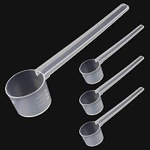 REDANT Messlöffel-Set Mit Langem Griff - Edelstahl, 15ml & 30ml, Mit Trichterfunktion Für Kaffee, Tee, Zucker & Proteinpulver