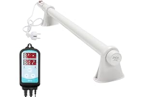 Jopassy Riscaldamento a serra da 135 W, con termostato, per serre con built-in, ideale per armadi e serre