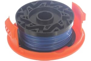 Spares2go 10m x 1.5mm Spool Line and Cover for Black and Decker Strimmer Trimmer