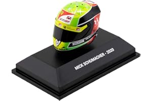 MBA-SPORT Mick Schumacher - Casco in miniatura 2020, scala 1:8