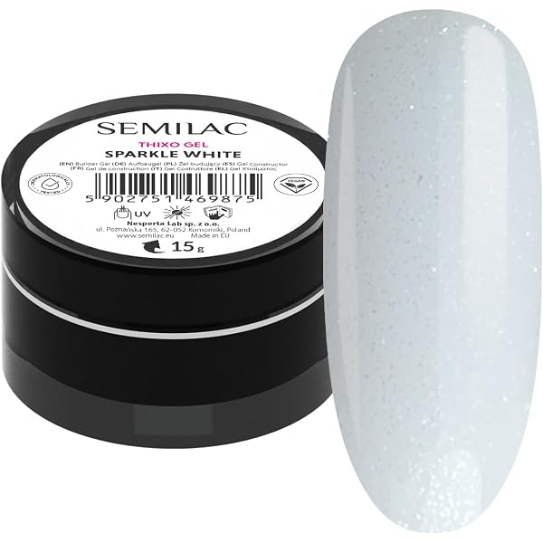 Semilac Builder Gel Cover Pink Milk – Nagelaufbau & Verlängerung – 15 G, Milchiges Rosa – Für Starke Nägel & French Nails