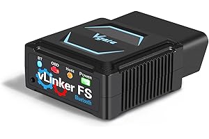 ‎VGATE Vgate vLinker FS Bluetooth OBD2 Diagnosegerät OBD2 Bluetooth Adapter für iOS Android & Windows