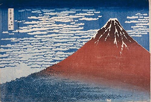 Spiffing Prints Katsushika Hokusai - Fine Wind Clear Morning - Large - Matte Print