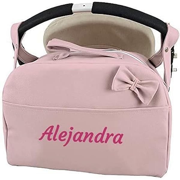 Rosa Bolso Personalizado Carro Bebe Bolso Bebe Personalizado Bolsa