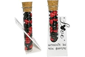Soliflore Souvenir Baptême – Cadeau Baptême, Boite contenant à dragées – idéal pour une décoration de table thème Mickey Mouse minnie disney disneyland – existe modèle Parrain marraine