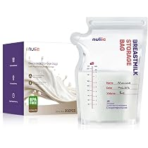 Oderra Sacchetti per Latte Materno Freezer 250ml, 50PCS Buste per Conservazione Latte con Doppia Tenuta Stampa, Pre-Sterilizzati e Beccuccio Integrato - Contenitori Sicuri per Congelare Latte Materno