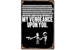 BIOPROCESS Pulp Fiction Quote American Film Movie Vintage Retro Metal Tin Sign 8X12 inches