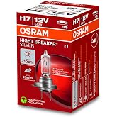 Osram Ampul 12V H7 55W Night Breaker Silver Serisi%100 G&uuml;&ccedil;l&uuml; Işık - 64210NBS