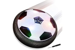 VOANZO USB Hover Calcio LED Galleggiante Calcio Musica Indoor Calcio Giocattolo per Bambini Ragazzi Schiuma Calcio Ragazzi Calcio Regalo