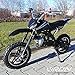 Produktbild Viron Pocketbike 49cc Enduro Pocket Cross Bike Mini Motorrad Minibike Dirtbike (schwarz)