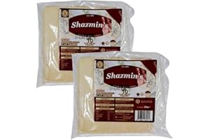 VEENAS Shazmin's Puff Pastry | 380G | 10 Pieces | Frozen | Uncooked | 4" * 4" Squares Size | Easy to Cook | Easy to Wrap | United Kingdom Origin | Each 380G | Pack of 2