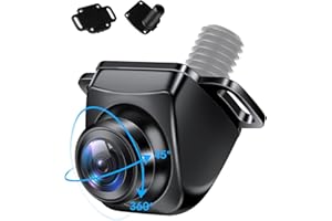 JANSITE AHD 1080P Reversing Camera 360° Adjustable Reverse Camera for Car Metal Housing Rear View Reverse Camera Universal 12V-24V Night Vision 170° Wide Angle(AHD 1080P)