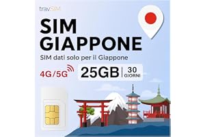 travSIM Endast Japan data SIM-kort | 30 dagar - 15 GB / -hastighet, Japan SIM-kort för att hålla dig uppkopplad, 24/7 support