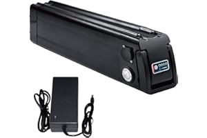 NUOGELIYA Batteria Ebike 36 V 12 Ah agli ioni di litio Whitebait forma per Aldi per MiFa Trio per Samsung Zhenlong Phylion e molto altro ancora con caricatore