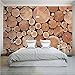 Produktbild Kuamai Custom 3D Wallpaper Modernen Minimalistischen Holz Wallpaper Restaurant Schlafzimmer Studie Dekorativen Hintergrund Wandbild Tapeten-350X250Cm