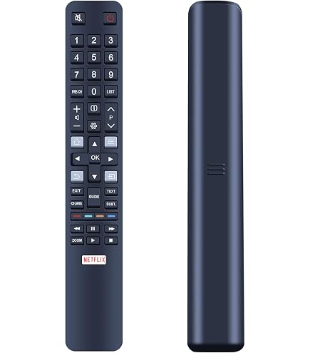 ALLIMITY Fernbedienung Für TCL/Thomson 4K TVs – Ersatz Für P615/P715/P616 Serien (ohne Programmierung)