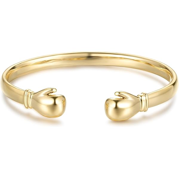 THE BLING KING Gold Twisted Torque Bracelet – 20g, 4mm, 8-Inch