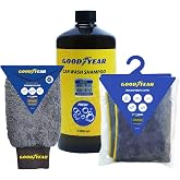 Goodyear Oto Şampuan Mikrofiber Bez ve Yıkama Eldiven Seti