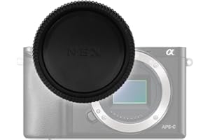 CELLONIC® Kamera Gehäusedeckel für Sony Alpha 6000, 6400, 6300, 6500 / Alpha 7, 7C, 7 IV/Alpha 9 Schutzkappe E/FE Mount Objektivanschluss Kappe - Camera Body Cap Bajonett Schutz Deckel
