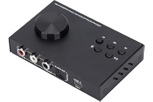 ‎MAVIS LAVEN Externe Soundkarte Tragbare USB Externe Soundkarte Stereo 3,5 Mm Schnittstelle Multi Mode Design Multiple EQ Sound Conversion Audio Adapter