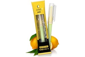 Cigtrus Tobacco-Free, Nicotine-Free Smokeless Air Inhaler - Non-Electric | Oral Fixation Relief Aid | Habit Replacing Breathing Stick (Yellow)