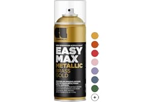 CL COSMOS LAC Lakier w sprayu matowy - Mocno kryjący lakier w sprayu DIY - Akrylowa farba w sprayu - Farba w aerozolu do malowania, kryjąca farba w sprayu - Matowy lakier w sprayu, różne kolory