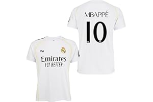 Koszulka domowa Real Madrid 25/26 dla dorosłych - Rozmiary S do XXL - Sezon 2025/2026 - Męska koszulka piłkarska Real Madrid - Oficjalny produkt dla fanów