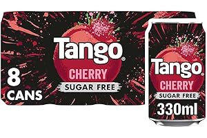 Tango Cherry Sugar Free Cans 8 x 330ml