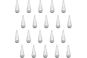 cailiya 20 PCS Angelgewichte Kit, Shot Gewichte, Angeln Sinker, Birnenbleie, Angeln Blei Sinker, Angeln Drop Shot Blei Set für Outdoor Angeln Angelgerät