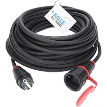 Paket] Schuko Verlängerungskabel 230V Stromkabel H07RN-F 3x2,5mm² 2-50m